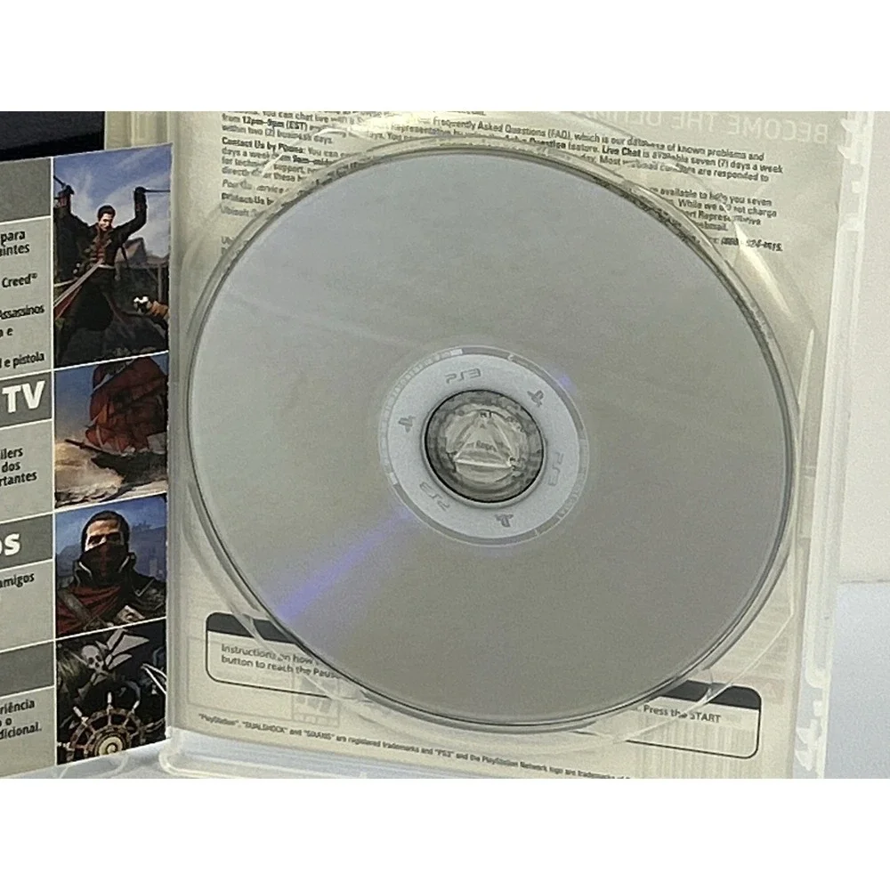 Assassin's Creed Rogue Limited Edition PS3 Game Untested Case Disc Ubisoft